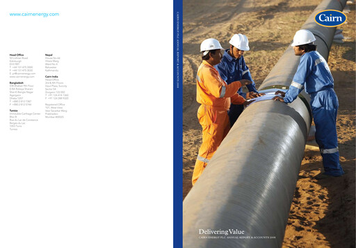 Thumbnail Capricorn Energy Annual Report 2008