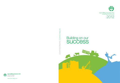 Miniature Carr's Group Rapport annuel 2012