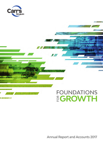 Miniature Carr's Group Rapport annuel 2017