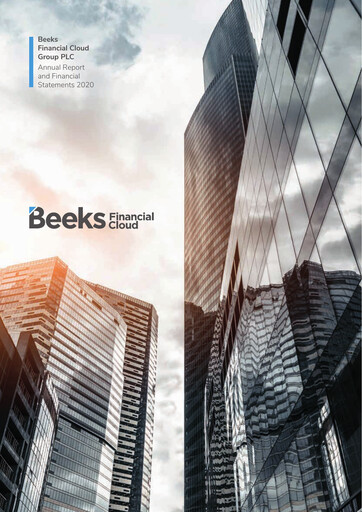Thumbnail Beeks Financial Cloud Group Annual Report 2020