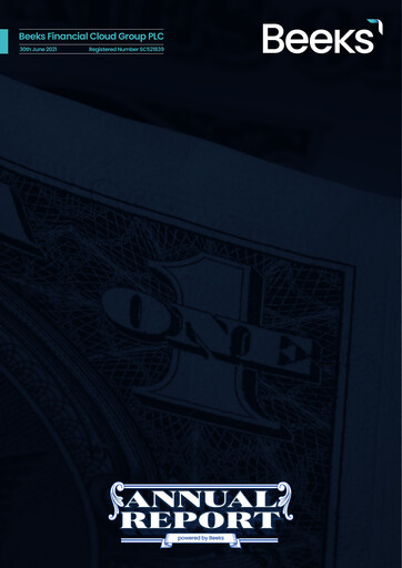 Thumbnail Beeks Financial Cloud Group Annual Report 2021