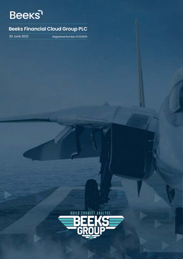 Thumbnail Beeks Financial Cloud Group Annual Report 2022