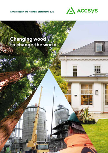 Thumbnail Accsys Technologies Annual Report 2019