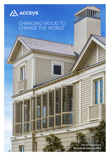 Thumbnail Accsys Technologies Annual Report 2023