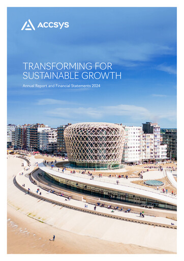 Thumbnail Accsys Technologies Annual Report 2024