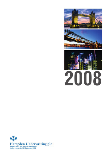 Miniature Helios Underwriting Rapport annuel 2008