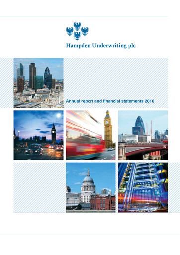 Miniature Helios Underwriting Rapport annuel 2010
