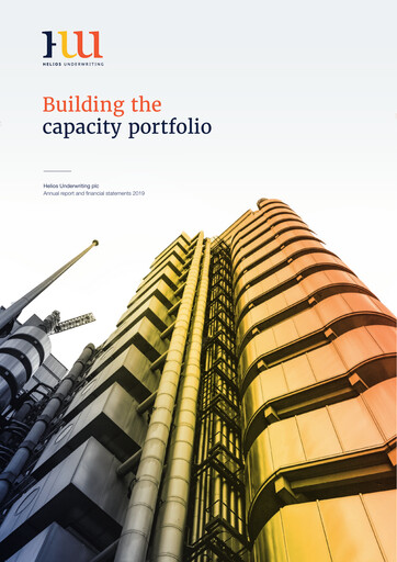 Miniature Helios Underwriting Rapport annuel 2019