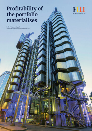 Miniature Helios Underwriting Rapport annuel 2023