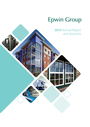 Thumbnail Epwin Group Annual Report 2014