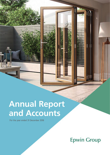 Thumbnail Epwin Group Annual Report 2018