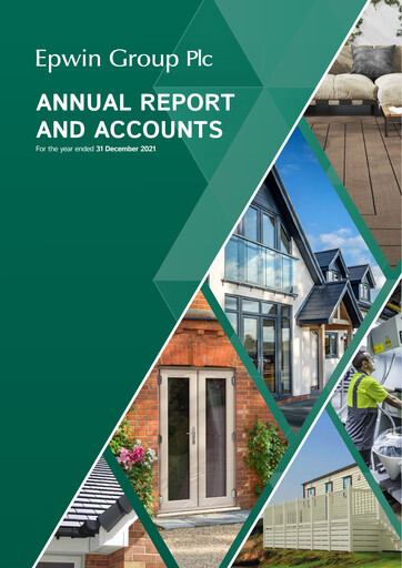 Thumbnail Epwin Group Annual Report 2021
