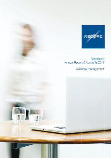 Thumbnail Record Financial Group Annual Report 2011