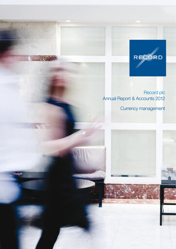 Thumbnail Record Financial Group Annual Report 2012