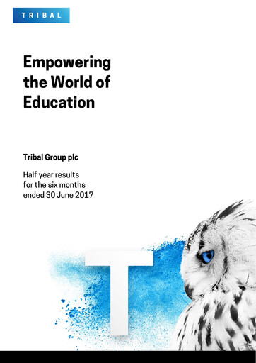Thumbnail Tribal Group Half-year Report 2017-h1