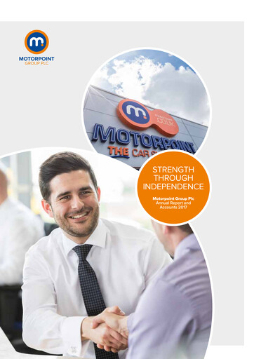 Thumbnail Motorpoint Group Annual Report 2017