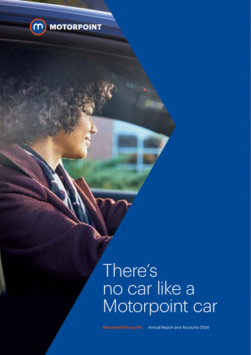Thumbnail Motorpoint Group Annual Report 2024