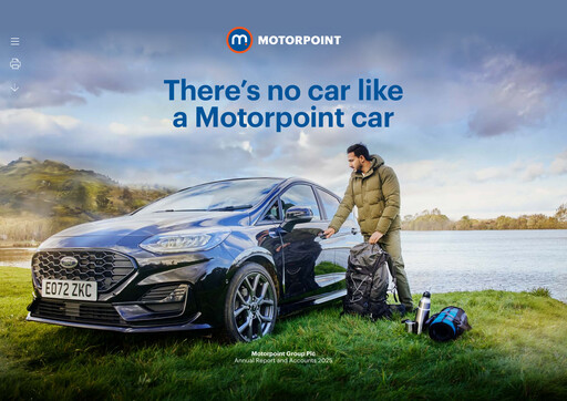 Thumbnail Motorpoint Group Annual Report 2025