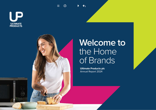 Thumbnail Ultimate Products Annual Report 2024