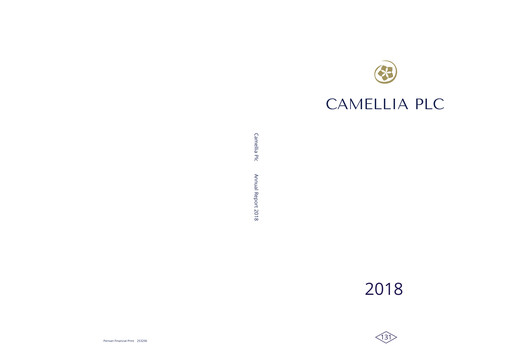 Vorschaubild Camellia Plc Jahresbericht 2018