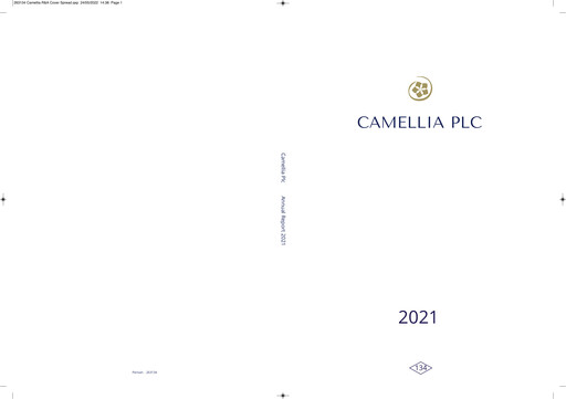 Vorschaubild Camellia Plc Jahresbericht 2021