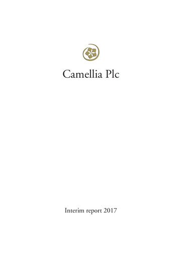 Thumbnail Camellia Plc Half-year Report 2017-h1
