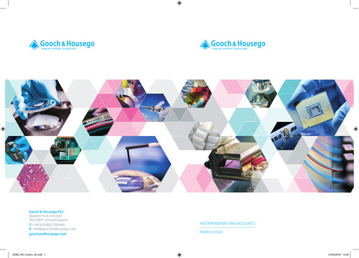 Thumbnail Gooch & Housego Half-year Report 2018-h1