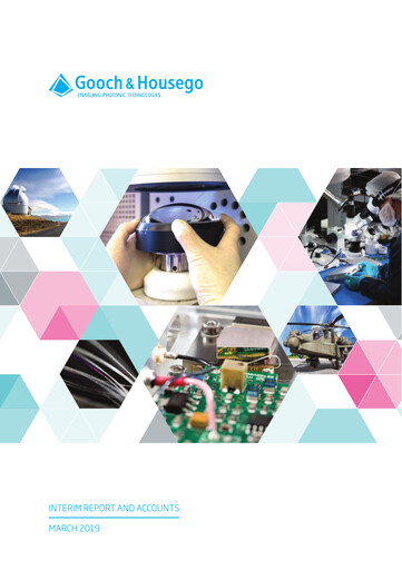 Thumbnail Gooch & Housego Half-year Report 2019-h1