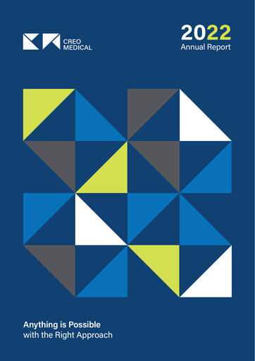 Thumbnail Creo Medical Group Annual Report 2022