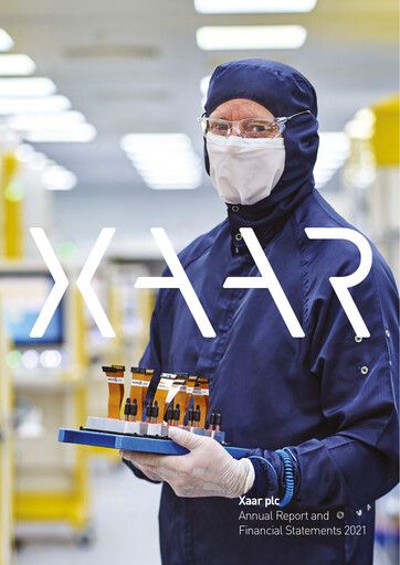 Thumbnail Xaar Annual Report 2021