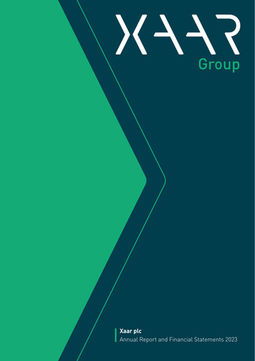 Thumbnail Xaar Annual Report 2023