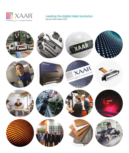 Thumbnail Xaar Half-year Report 2016-h1