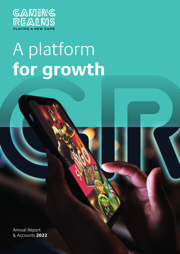 Thumbnail Gaming Realms Annual Report 2022