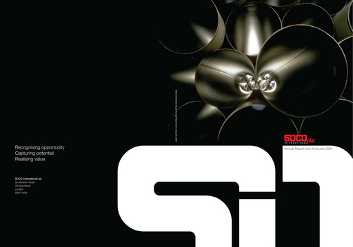 Thumbnail Pharos Energy Annual Report 2004