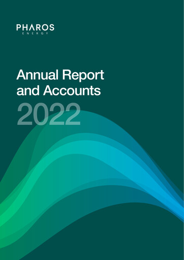 Thumbnail Pharos Energy Annual Report 2022