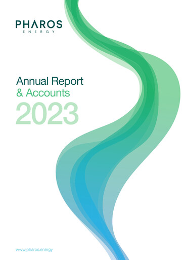 Thumbnail Pharos Energy Annual Report 2023