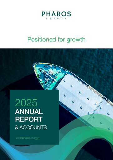 Thumbnail Pharos Energy Annual Report 2025