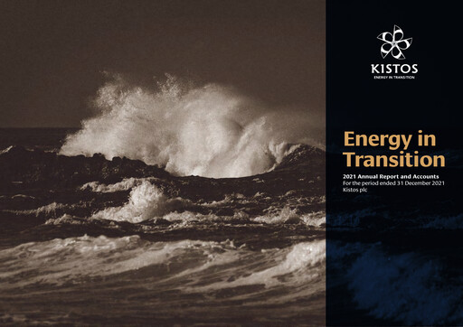 Vorschaubild Kistos Holdings Jahresbericht 2021