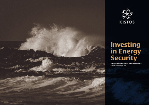 Vorschaubild Kistos Holdings Jahresbericht 2022