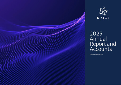 Miniature Kistos Holdings Rapport annuel 2025