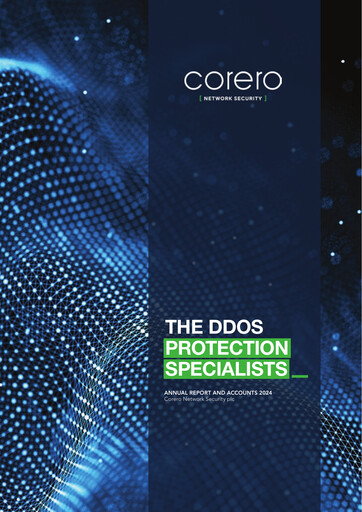 Thumbnail Corero Network Security Annual Report 2024