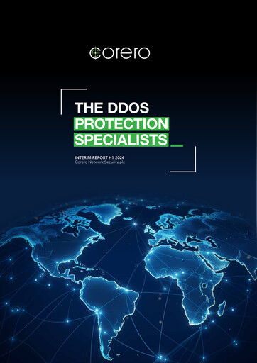 Thumbnail Corero Network Security Half-year Report 2024-h1