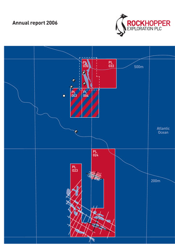 Thumbnail Rockhopper Exploration Annual Report 2006