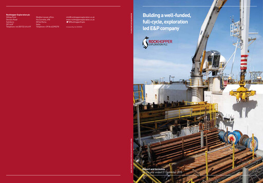 Thumbnail Rockhopper Exploration Annual Report 2015