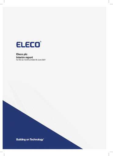 Thumbnail Eleco Half-year Report 2021-h1