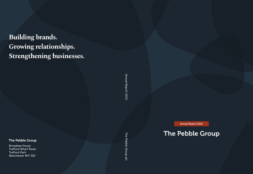 Thumbnail The Pebble Group plc Annual Report 2022