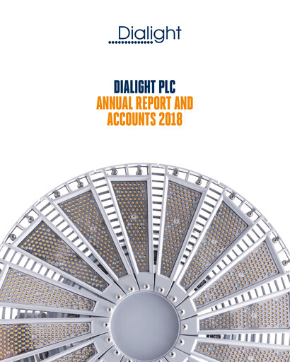 Thumbnail Dialight plc Annual Report 2018