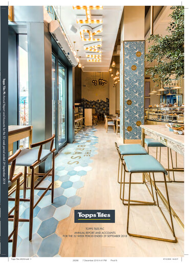 Thumbnail Topps Tiles Annual Report 2018