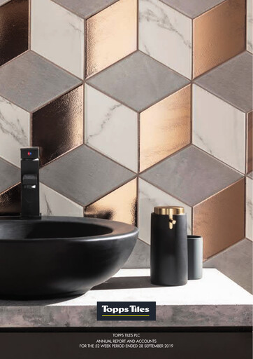 Thumbnail Topps Tiles Annual Report 2019