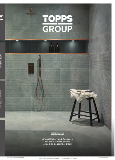 Thumbnail Topps Tiles Annual Report 2023